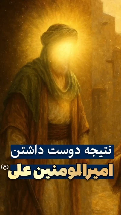 نتیجه محبت به امیر المومنین علی (ع)